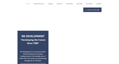 Desktop Screenshot of iredevelopment.com